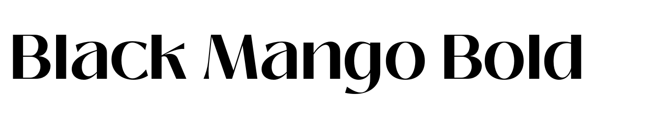 Black Mango Font | Webfont & Desktop | MyFonts